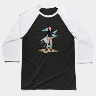 Cute Girl Baseball T-Shirt